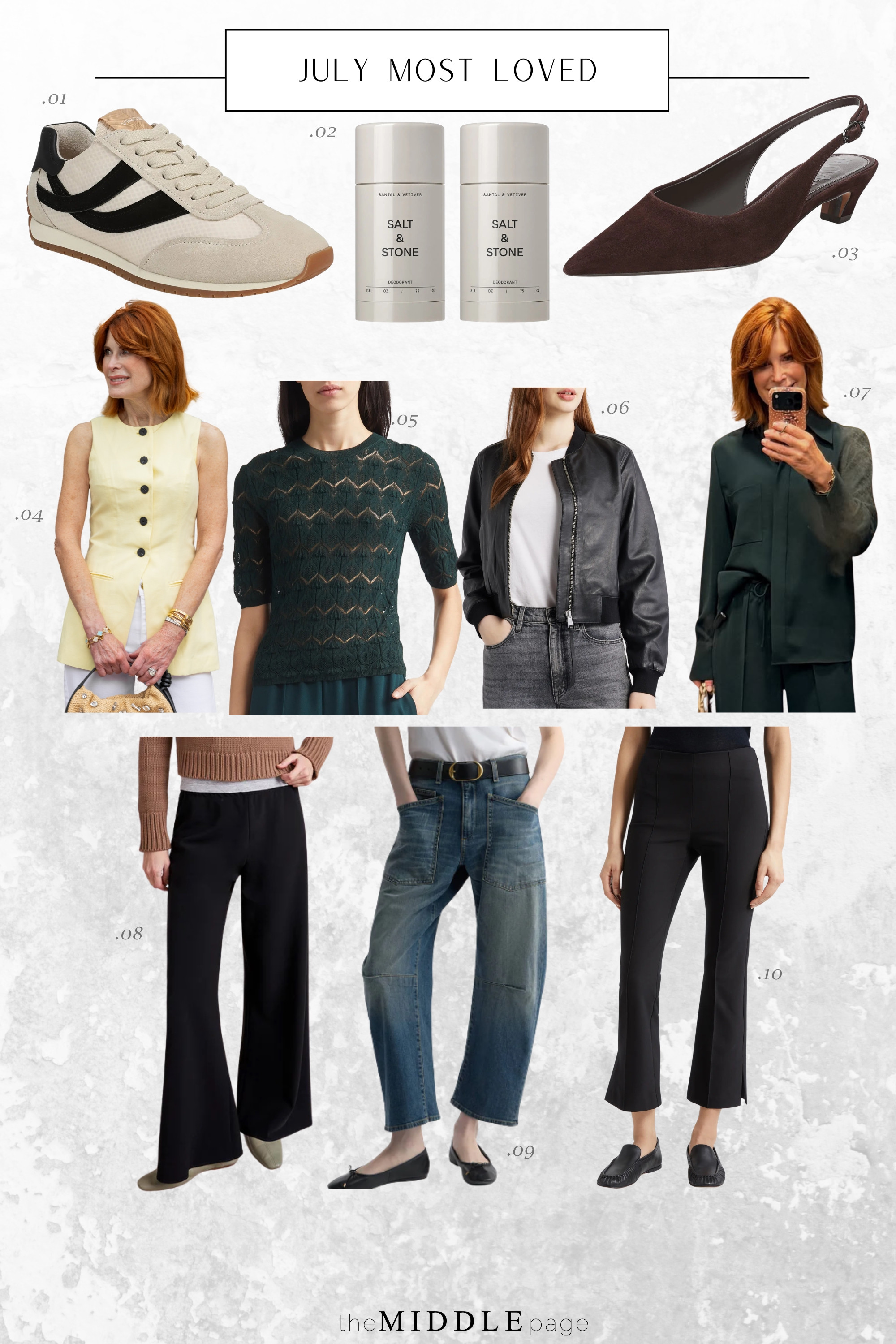 July most loved fashion and beauty finds are here! This roundup has such a chic mix of Nordstrom Anniversary Sale favorites, polished work outfits, everyday sneakers, beauty staples, denim, and easy summer-to-fall pieces for women over 40. #LTKmostloved #NordstromAnniversarySale #SummerOutfits #WorkOutfits #BusinessCasualWorkwear 

 

#LTKOver40 #LTKSaleAlert