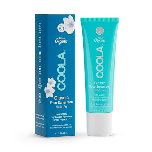 COOLA Organic Face Sunscreen & Sunblock Lotion, Skin Care for Daily Protection, Broad Spectrum SP... | Amazon (US)