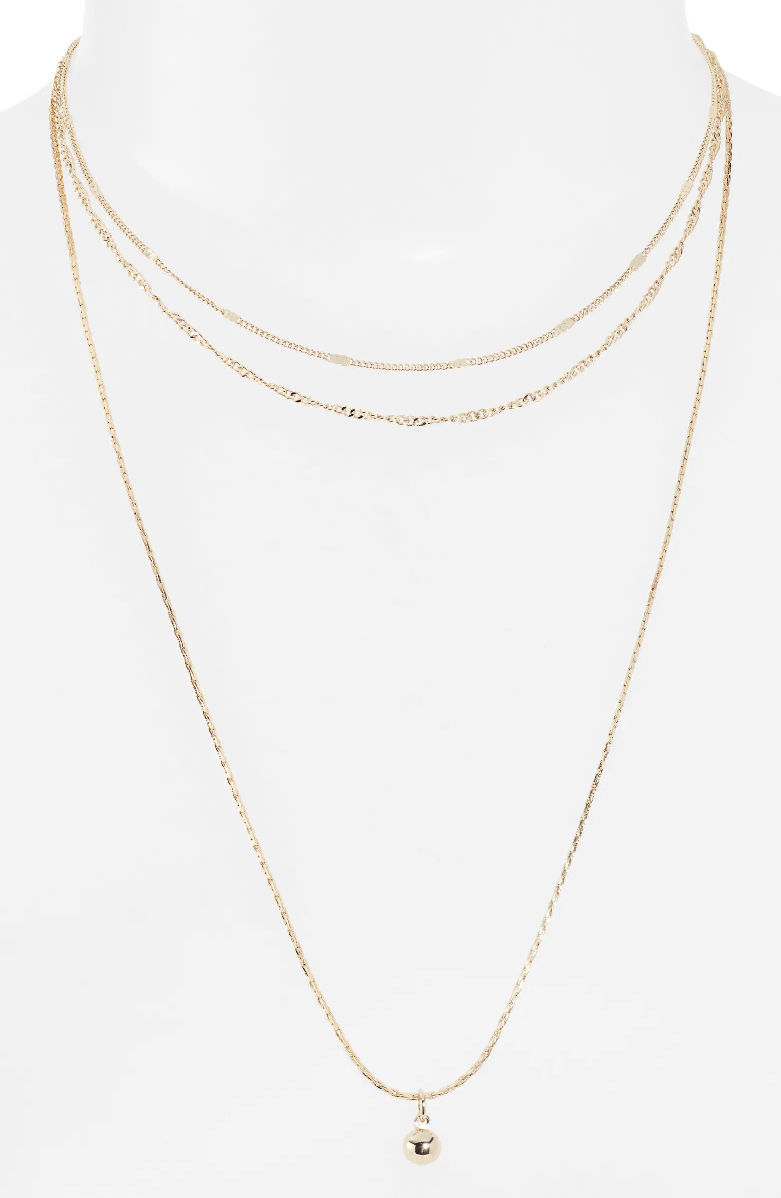Layered Pendant Necklace | Nordstrom