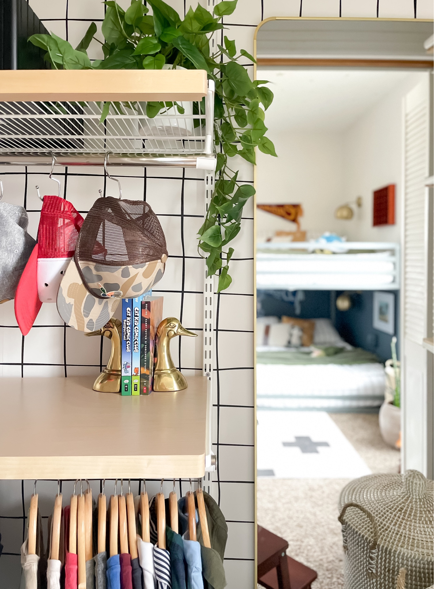 These purse hooks from the container store made the perfect solution for my kids hats! 

#LTKhome #LTKkids