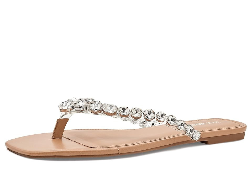 Steve Madden Marble Women's Flat Shoes Silver Multi Rhinestone: 6.5 M | Zappos.com