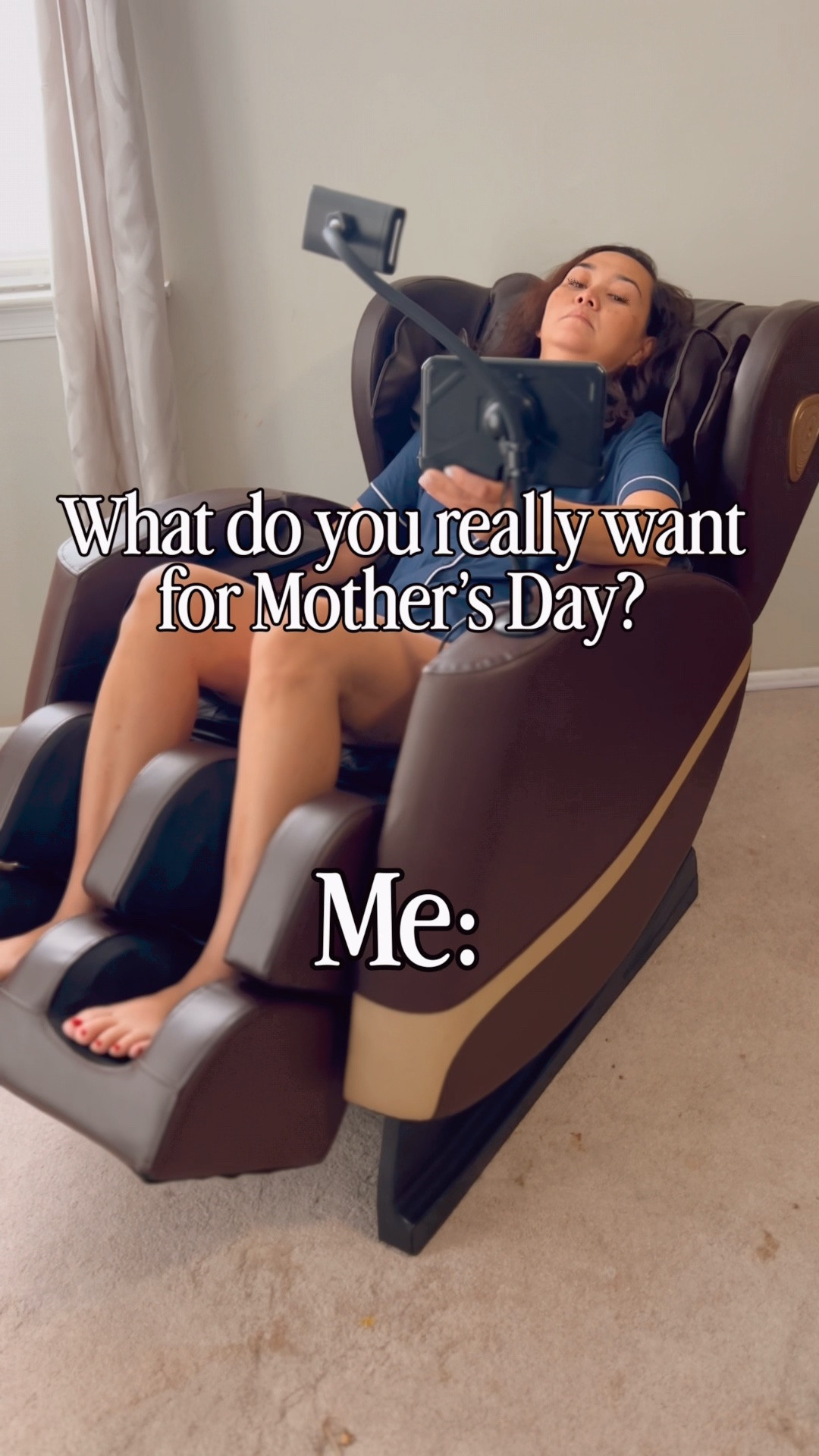 POV: the best gifts are the ones you’ll actually use every single day 😂

As a mom in my 40s juggling work, content, family life, and everything in between… THIS is the kind of Mother’s Day gift that hits differently.

Not gonna lie… I already know the whole family is about to steal my massage chair 😭

And honestly?
Being able to relax at home instead of constantly booking massages feels like luxury now.

Hubby definitely understood the assignment on this one.

mothers day gift ideas, massage chair for home, best mothers day gift, self care for moms, gifts for moms over 40, busy mom essentials

#LTKMothersDay #LTKselfcare #LTKdayinmylife