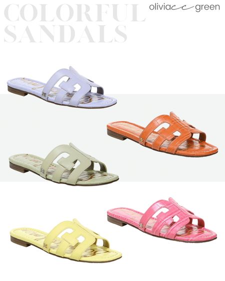 Sandals for spring! These colors are so happy. ☺️

#LTKshoecrush #LTKFind #LTKunder50
