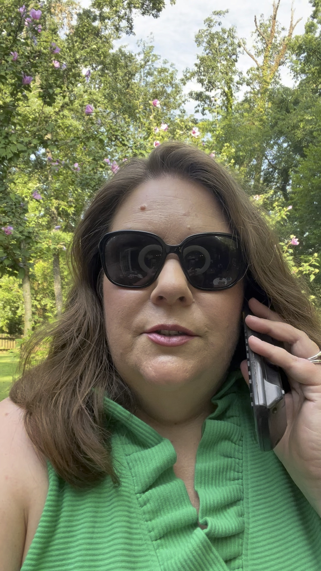 Even if you’re on hold - you can still look cute! I have this in (almost) every color! 

#LTKplussize #LTKbeauty #LTKover40