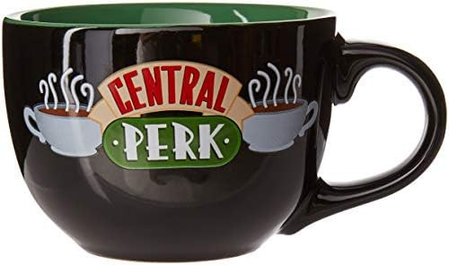 Silver Buffalo Friends Central Perk Logo Ceramic Soup Mug, 24-oz, Multicolor | Amazon (US)