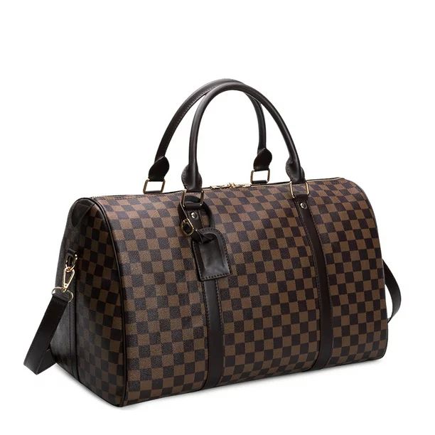 Sexy Dance Womens Man Checkered Luggage Bag,Lage Duffel Bag,Travel Tote-Carry On Bag,Holiday Week... | Walmart (US)