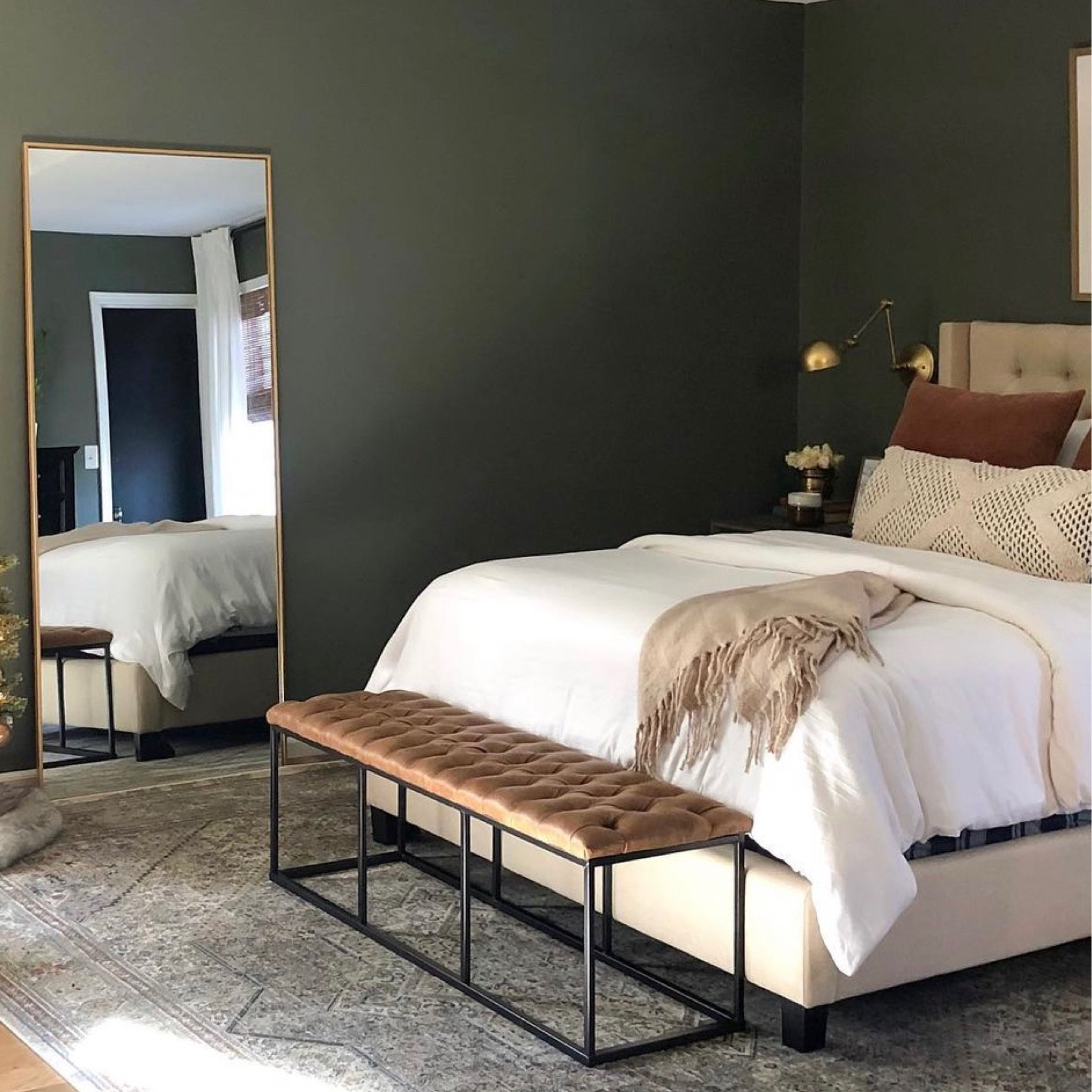 Are you an everyday bed maker??  We are not 🫣 but I do love this view.

#LTKhome