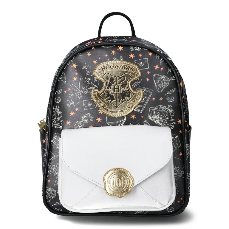 Harry Potter Women's Hogwarts Letter 10.5" Mini Backpack, Black - Walmart.com | Walmart (US)