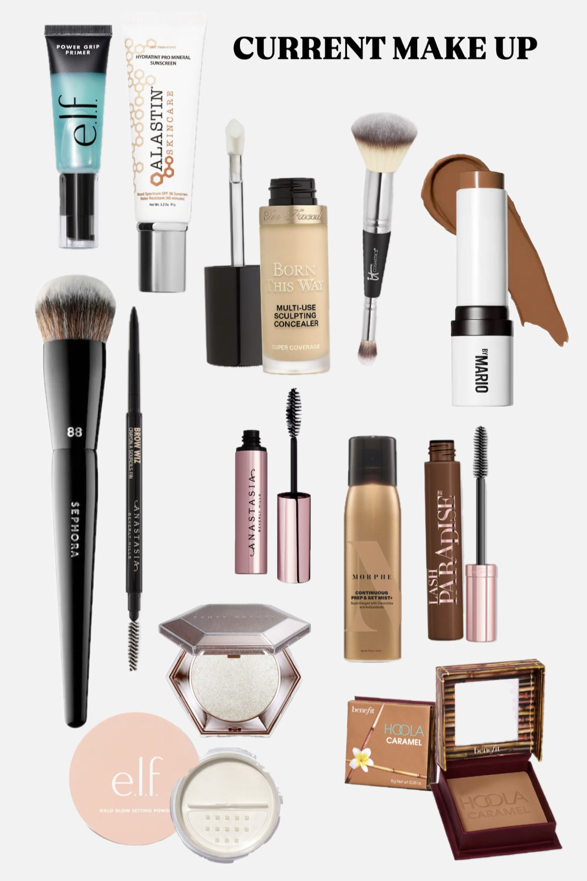 Current makeup products 💄