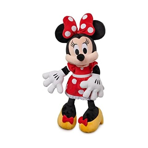Disney Minnie Mouse Plush - Red - Mini Bean Bag - 9½ Inches, Iconic Toy Character in Red Polka D... | Amazon (US)