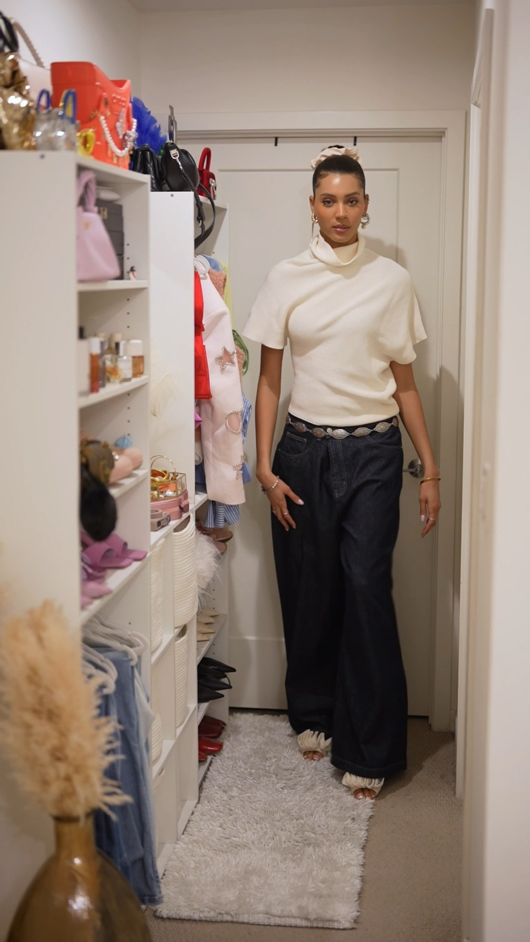WAG outfit inspo 
I wear a 4 in pants but got the jeans in a 12 for fit and length (note you have to get high waisted and wear it low waisted ) 

#LTKootd #LTKselfcare #LTKTall