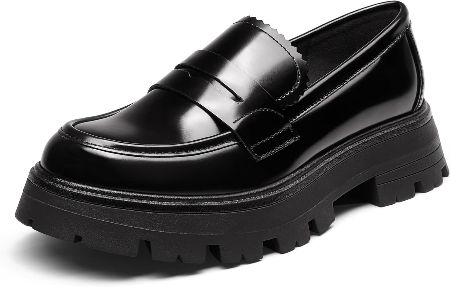Cestfini Platform Loafers for Women - Chunky Loafers Women Shoes Penny Loafers Slip On Comfort Ca... | Amazon (US)