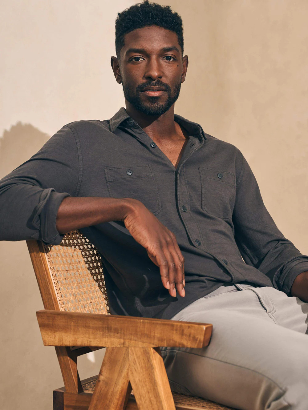 Sunwashed Knit Shirt | Faherty