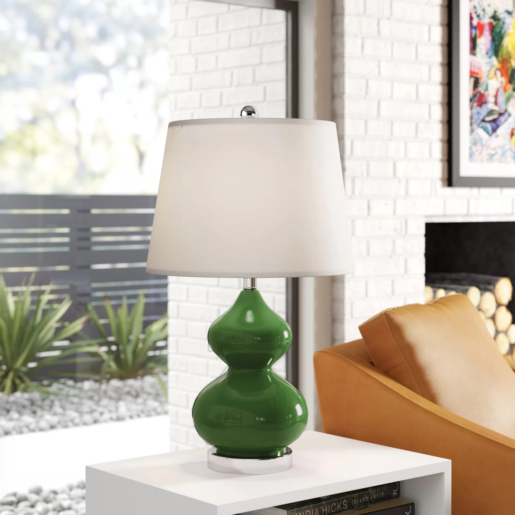 Courtney Glass Table Lamp (Set of 2) | Wayfair North America