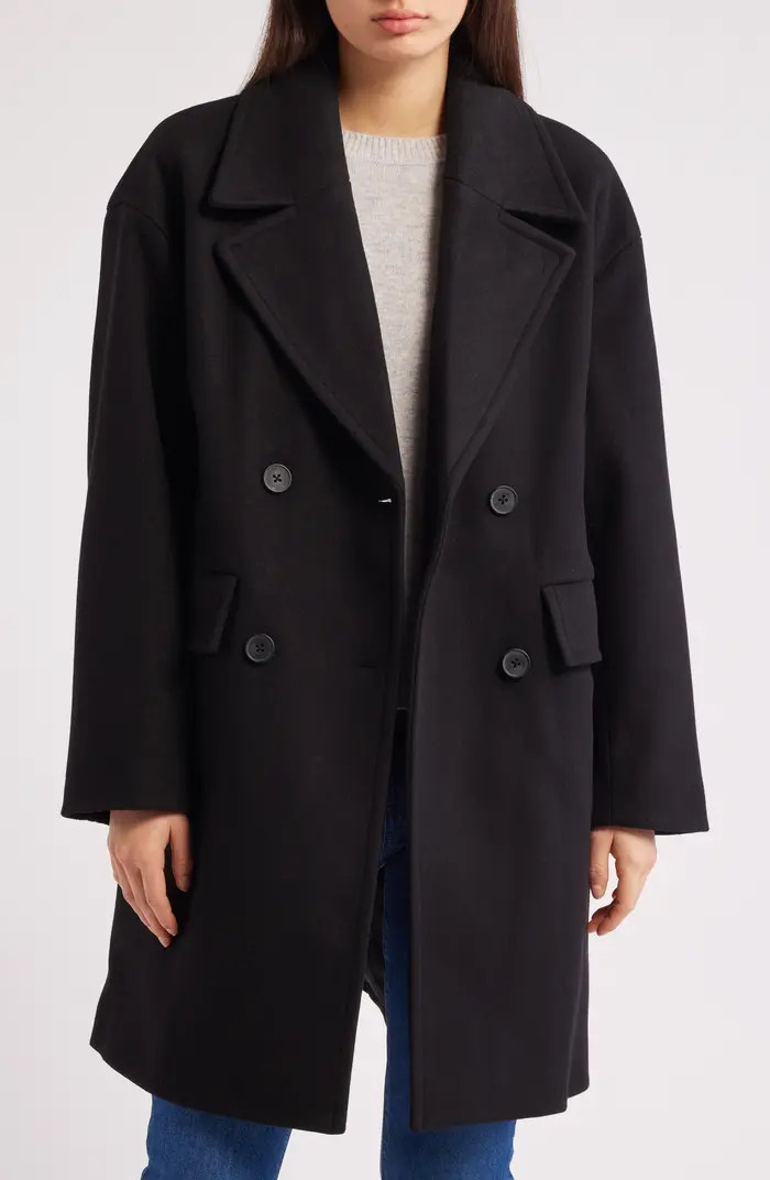 Boxy Double Breasted Coat | Nordstrom