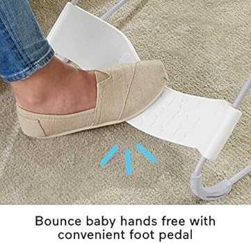 Fisher-Price See and Soothe Deluxe Bouncer Climbing Leaves, Portable Soothing Baby Seat with Vibr... | Amazon (US)