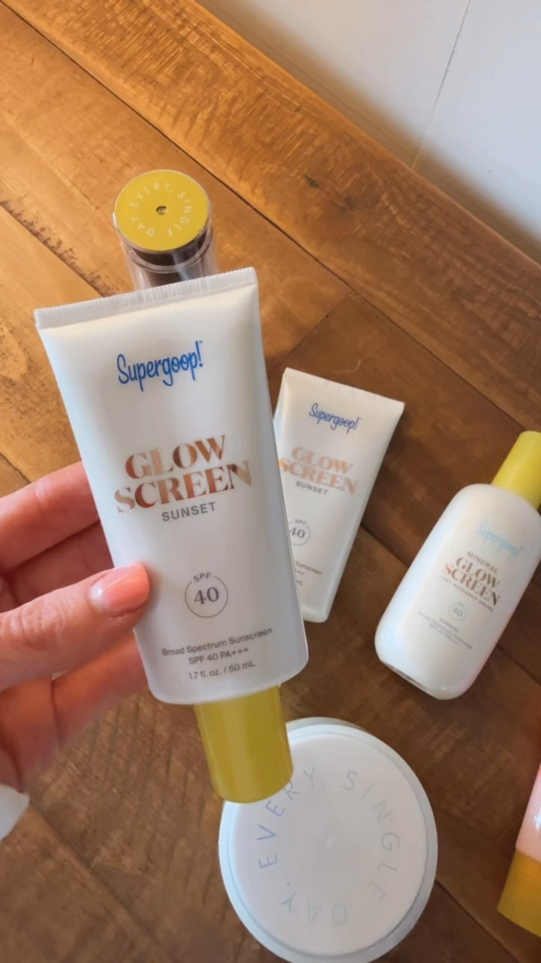 Favorite glowy sunscreen  @Supergoop! 

#LTKTravel #LTKSwim #LTKselfcare