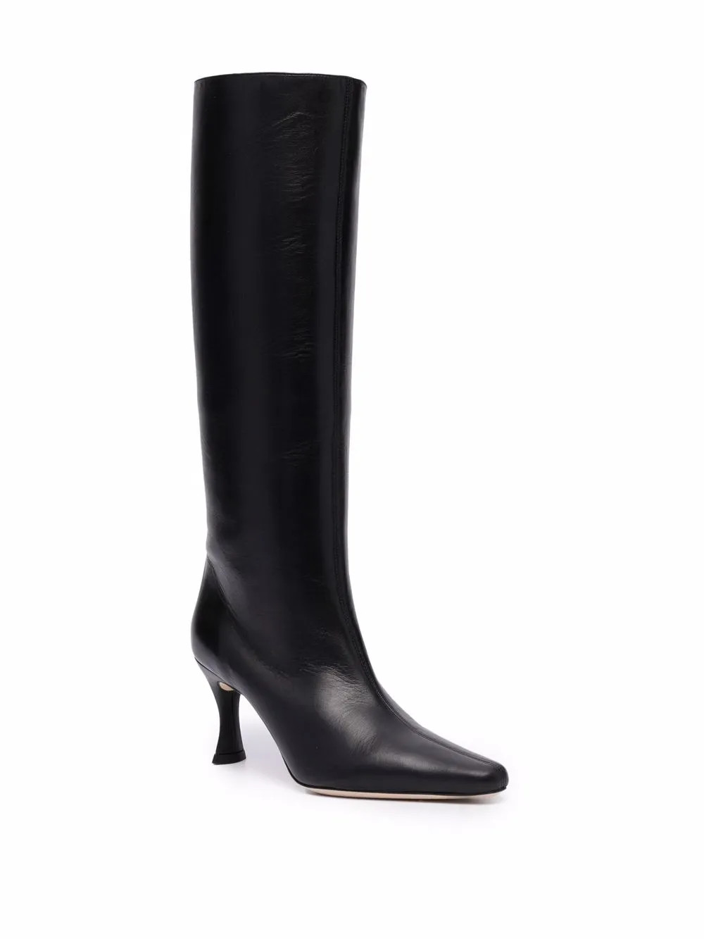 pointed knee-length boots | Farfetch Global