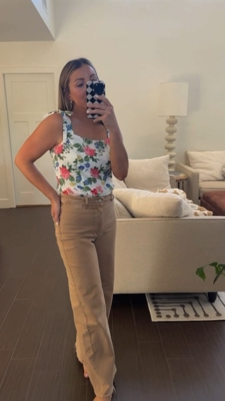 Top is on sale for under $30! I’m in a medium. #oldnavy #mango #onsale #momoutfit #easteroutfit #springoutfit #spring #easter

#LTKSeasonal #LTKunder50 #LTKSale