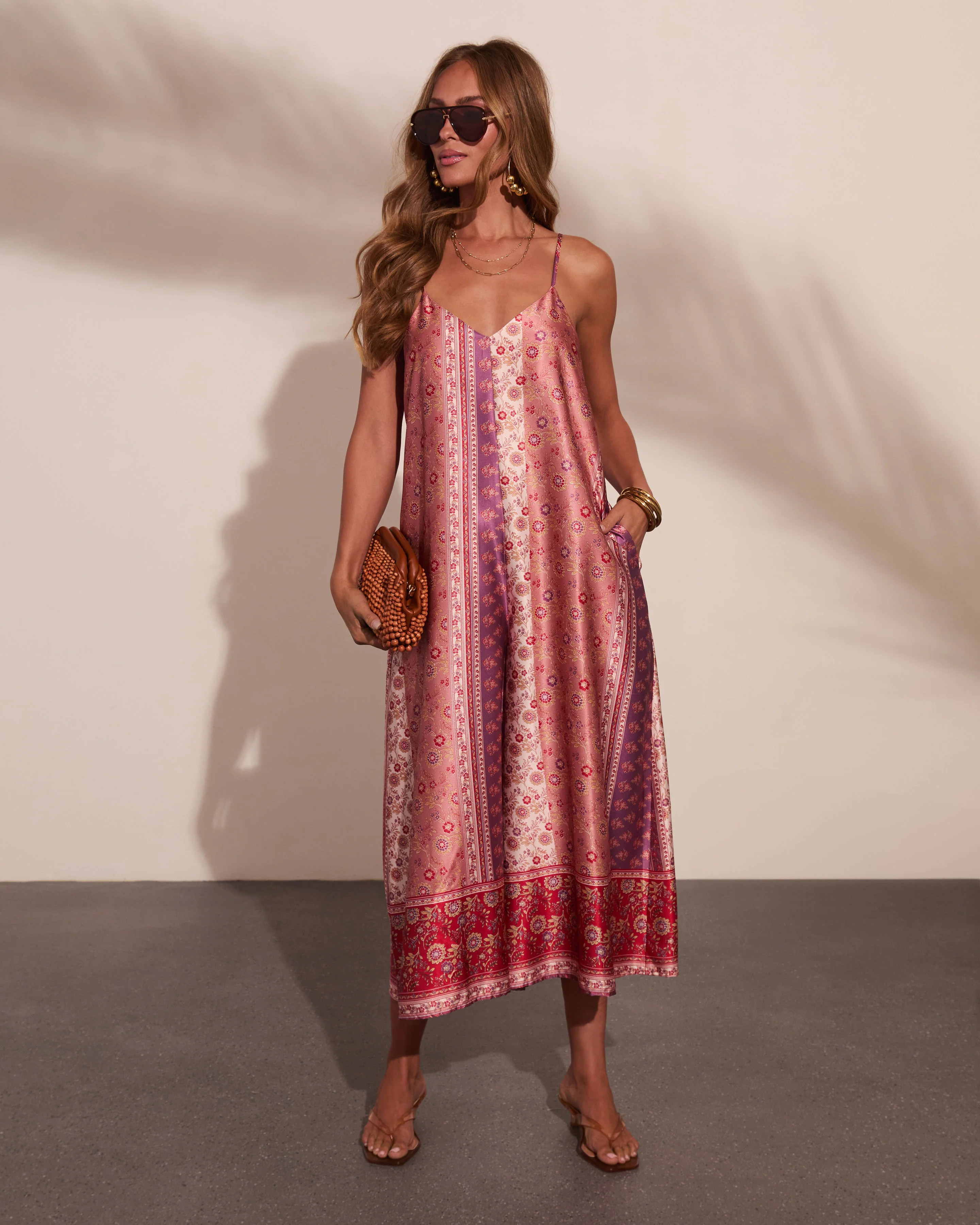 Boheme Lifestyle Silky Jumpsuit | VICI
