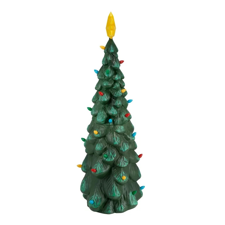 Light-Up Christmas Tree Blow Mold, 63 in, by Holiday Time | Walmart (US)