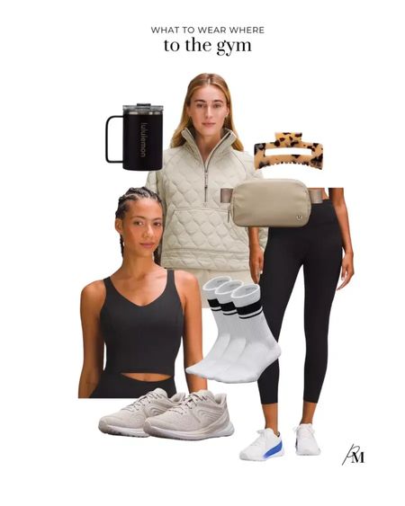 What to wear where: to the gym. The whole look is Lululemon!

#LTKfitness #LTKshoecrush #LTKstyletip