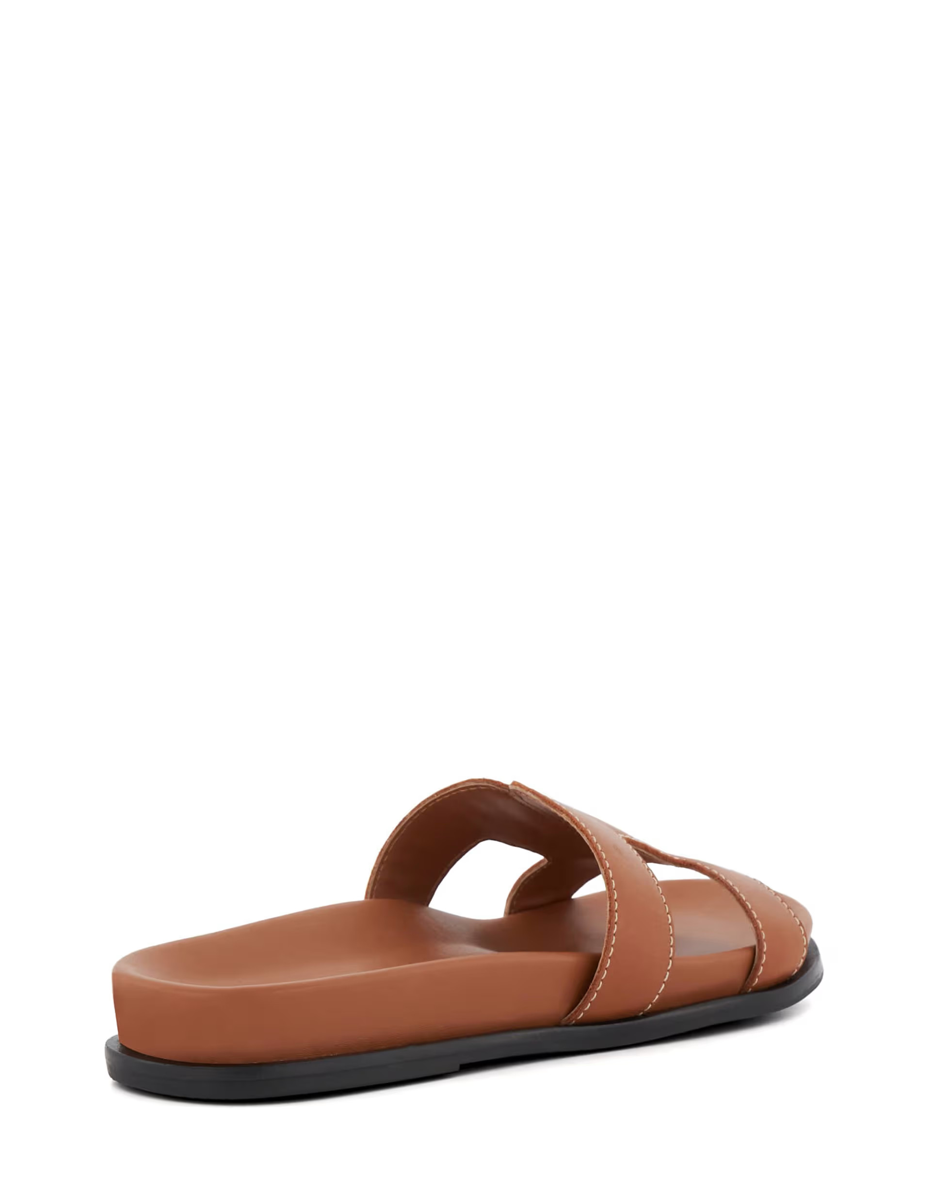 Dune London wide fit loupa flat sandal in tan | ASOS (Global)