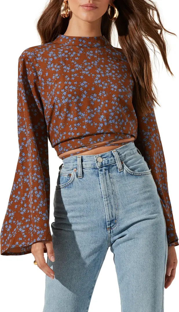 Back Cutout Crop Top | Nordstrom