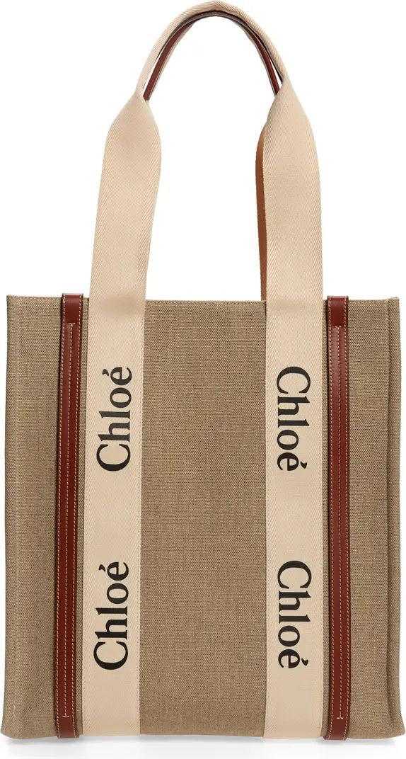 Woody Linen North/South Tote | Nordstrom