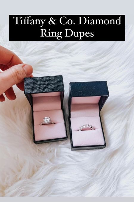 Tiffany & Co. Diamond ring dupes! 

#LTKHoliday #LTKsalealert #LTKunder50