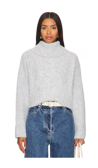 Bruni Sweater in Silver | Revolve Clothing (Global)