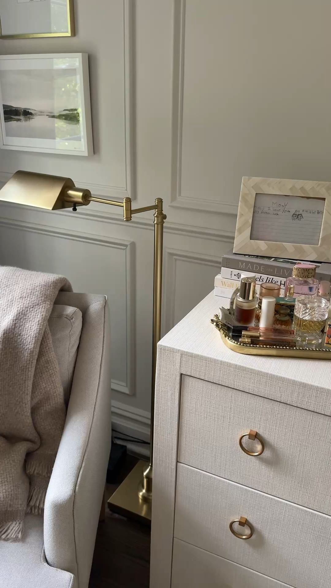 This brass sei arm floor lamp is another favorite Target find!! Really heavy and well-made but still affordable. We own two of them!

#LTKvlog #LTKdayinmylife #LTKHome