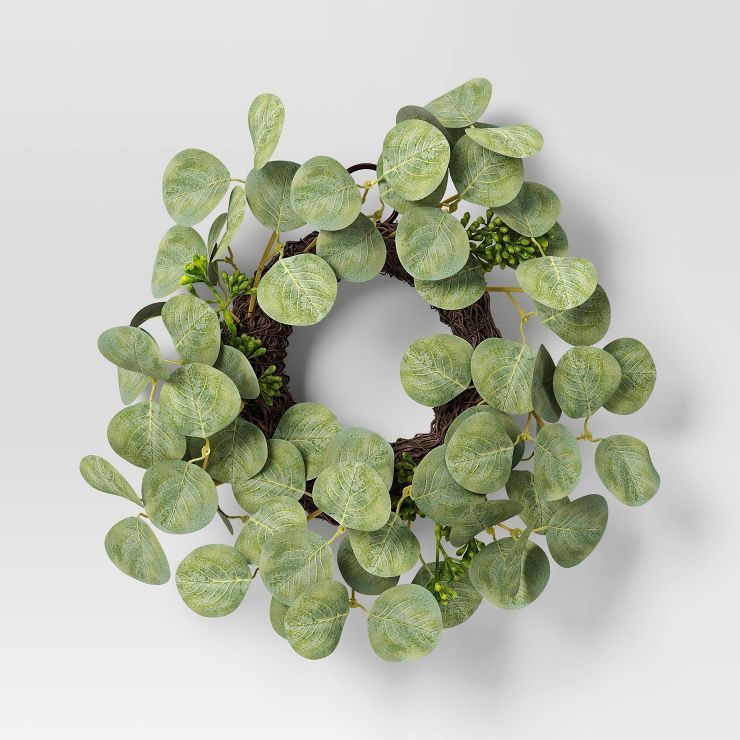 Mini Wreath Eucalyptus - Threshold™ | Target