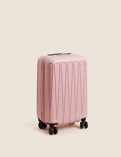 Amalfi 4 Wheel Hard Shell Cabin Suitcase | M&S Collection | M&S | Marks & Spencer IE