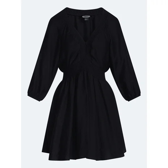 Scoop Women's and Women's Plus Mini Raglan Dress, Sizes XS-4X | Walmart (US)