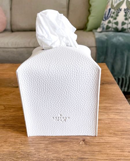 Cute Tissue Box Cover from Amazon. 






Leather Square Tissue Box Holder - Decorative Holder/Organizer for Bathroom Vanity Countertop, Night Stands, Office Desk

#LTKHome #LTKBeauty #LTKSeasonal
