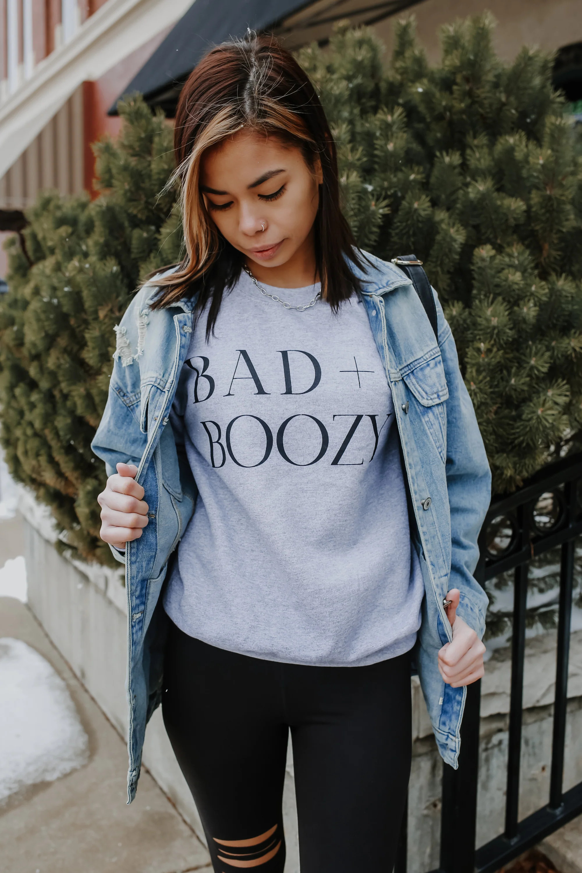 Bad & Boozy Graphic Sweatshirt | UOI Boutique
