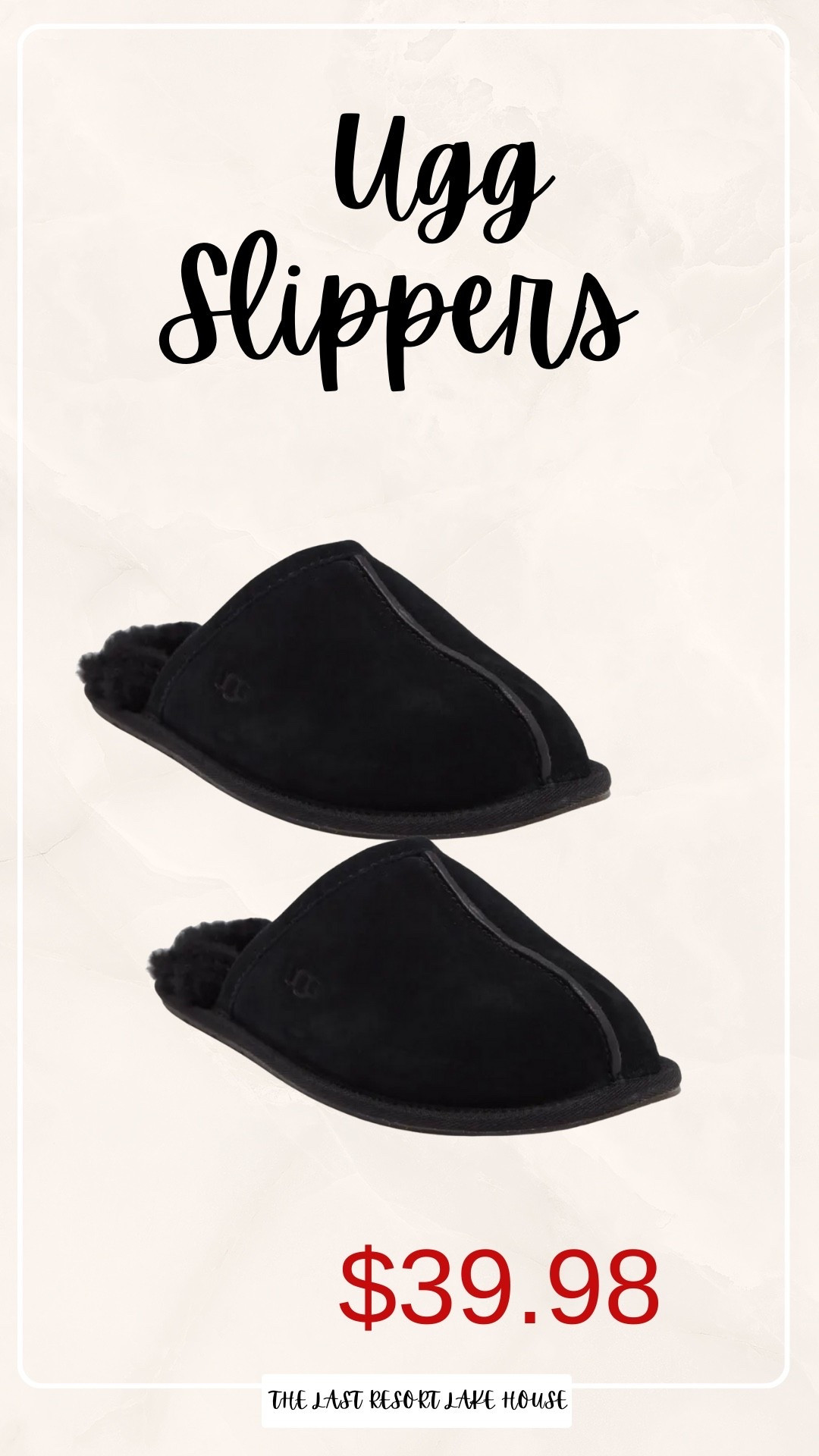 These UGG slippers are the kind you keep by the door because you reach for them every single day. 🤍
So cozy, so comfortable, and they actually feel supportive—not just house-shoe fluff.
Perfect for slow mornings, cold floors, and that first cup of coffee that sets the tone for the day ☕️✨

Such a good price right now, too… easy gift idea or a treat-yourself moment you won’t regret.

#LTKHome #LTKOver40 #LTKdayinmylife