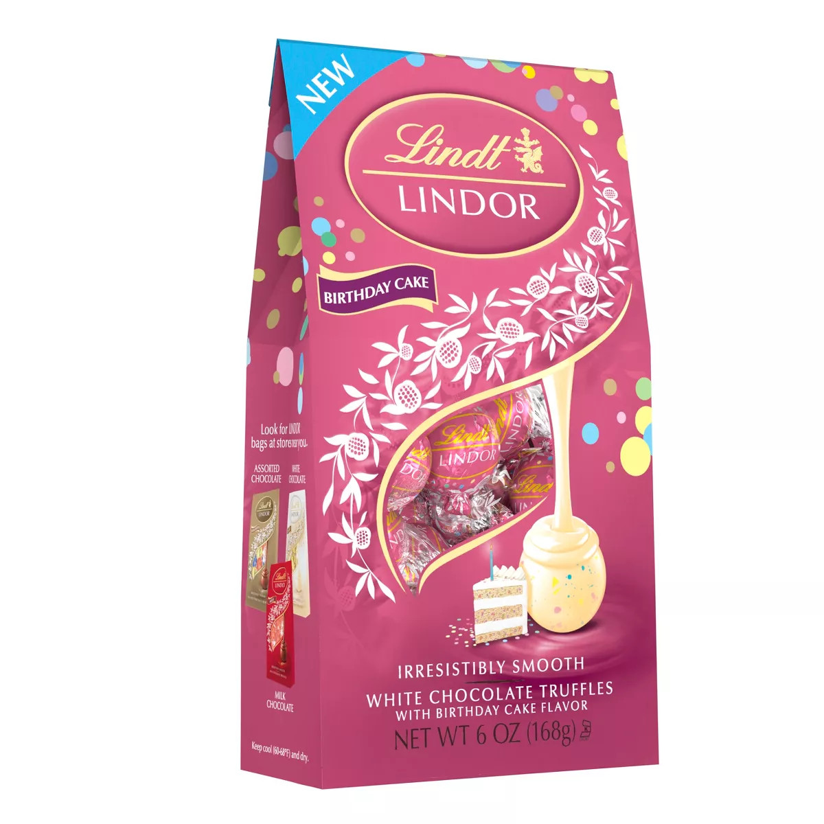 Lindor Birthday Cake Candy - 6oz | Target