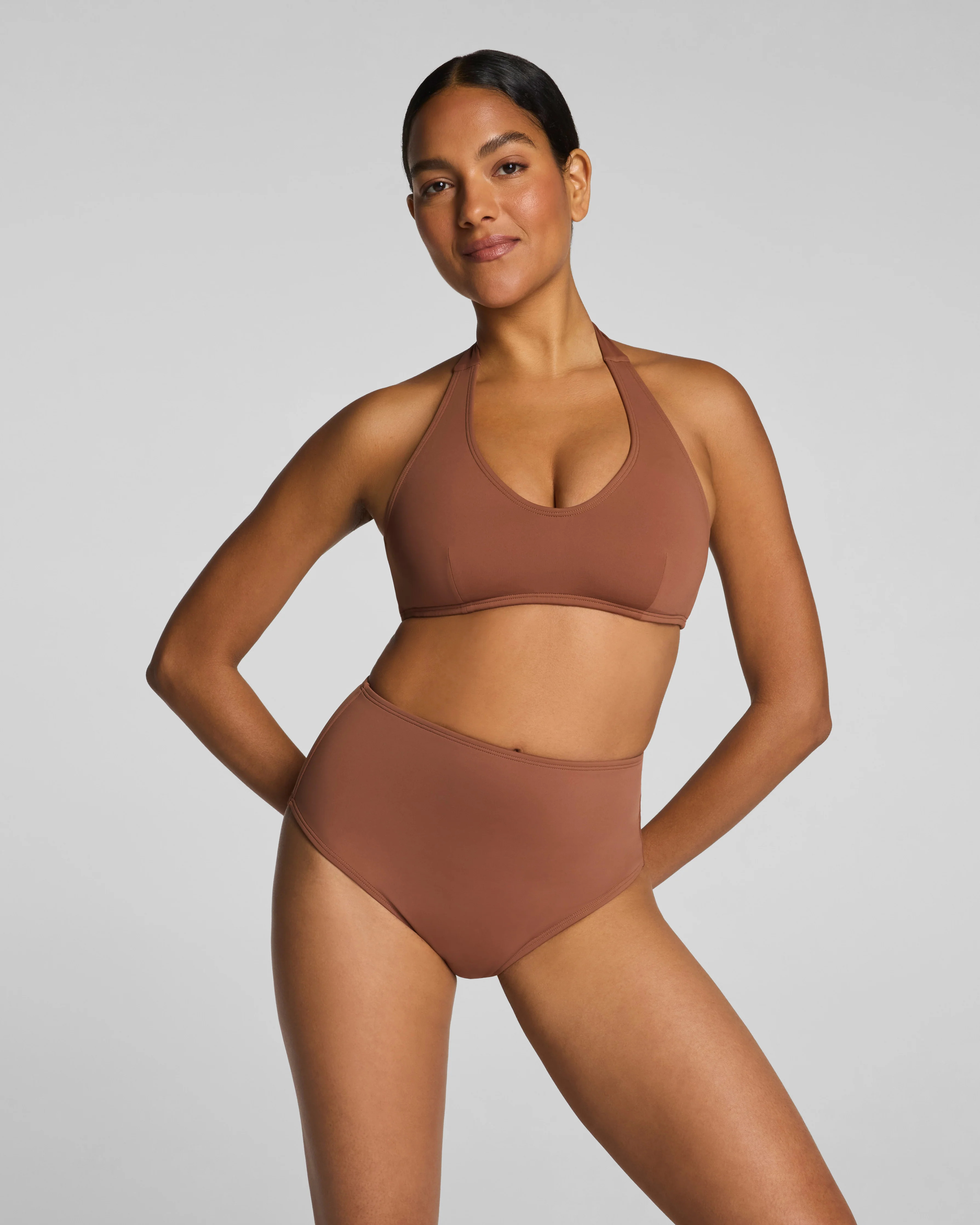 Swim Halter Bikini Top | Spanx