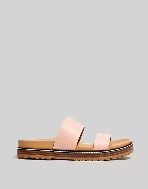 The Charley Double-Strap Slide Sandal | Madewell