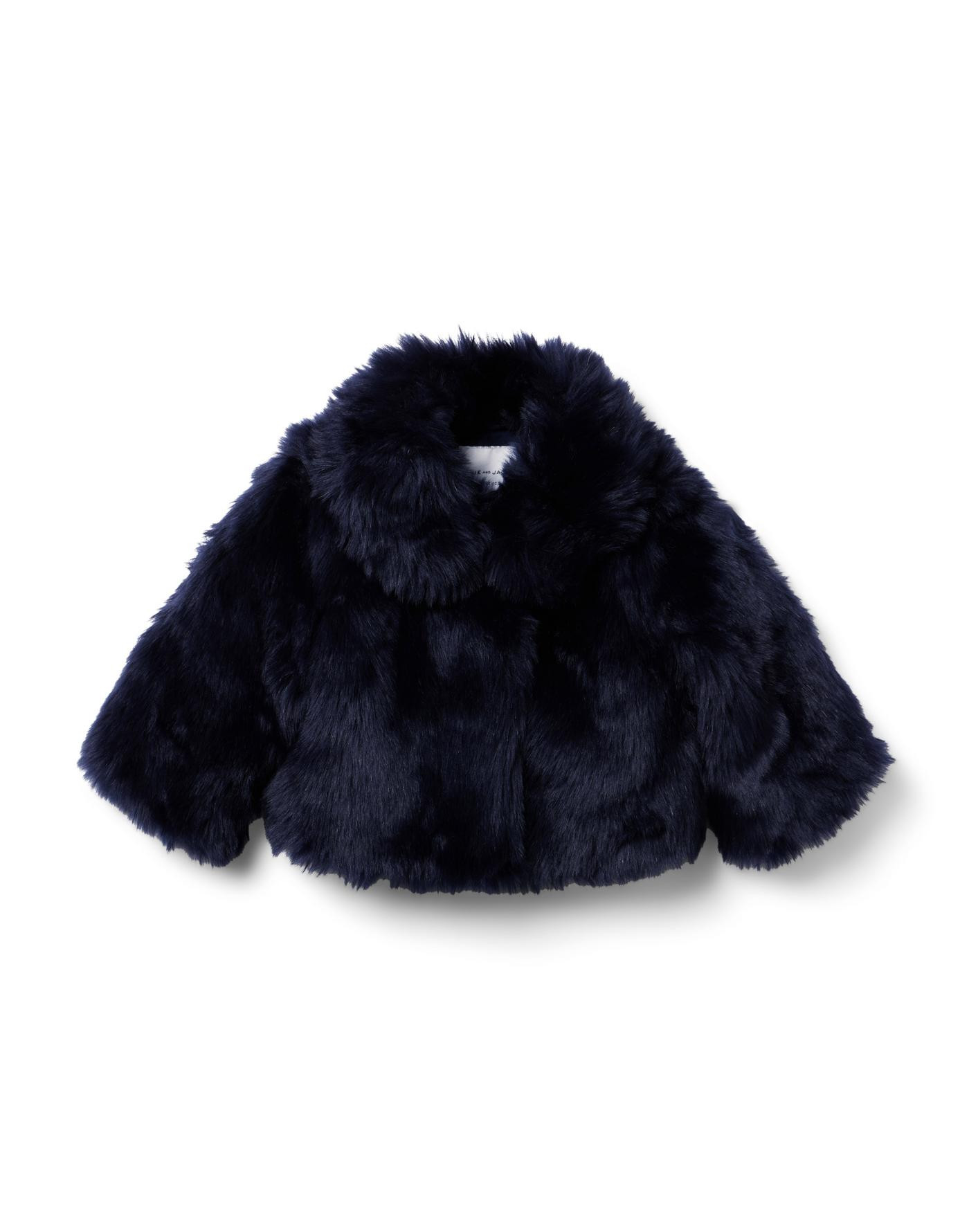 The Festive Faux Fur Jacket | Janie and Jack
