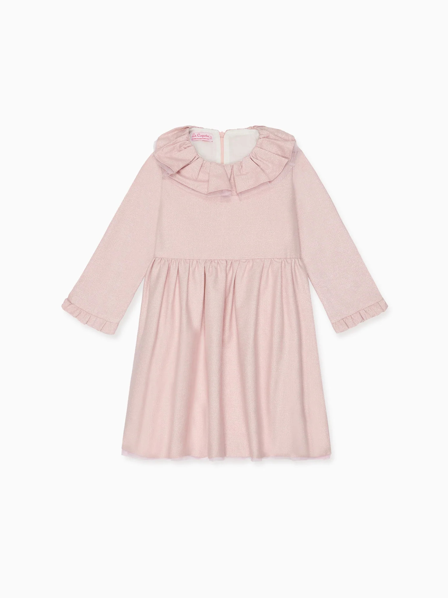 Pink Otillie Girl Dress | La Coqueta (US)