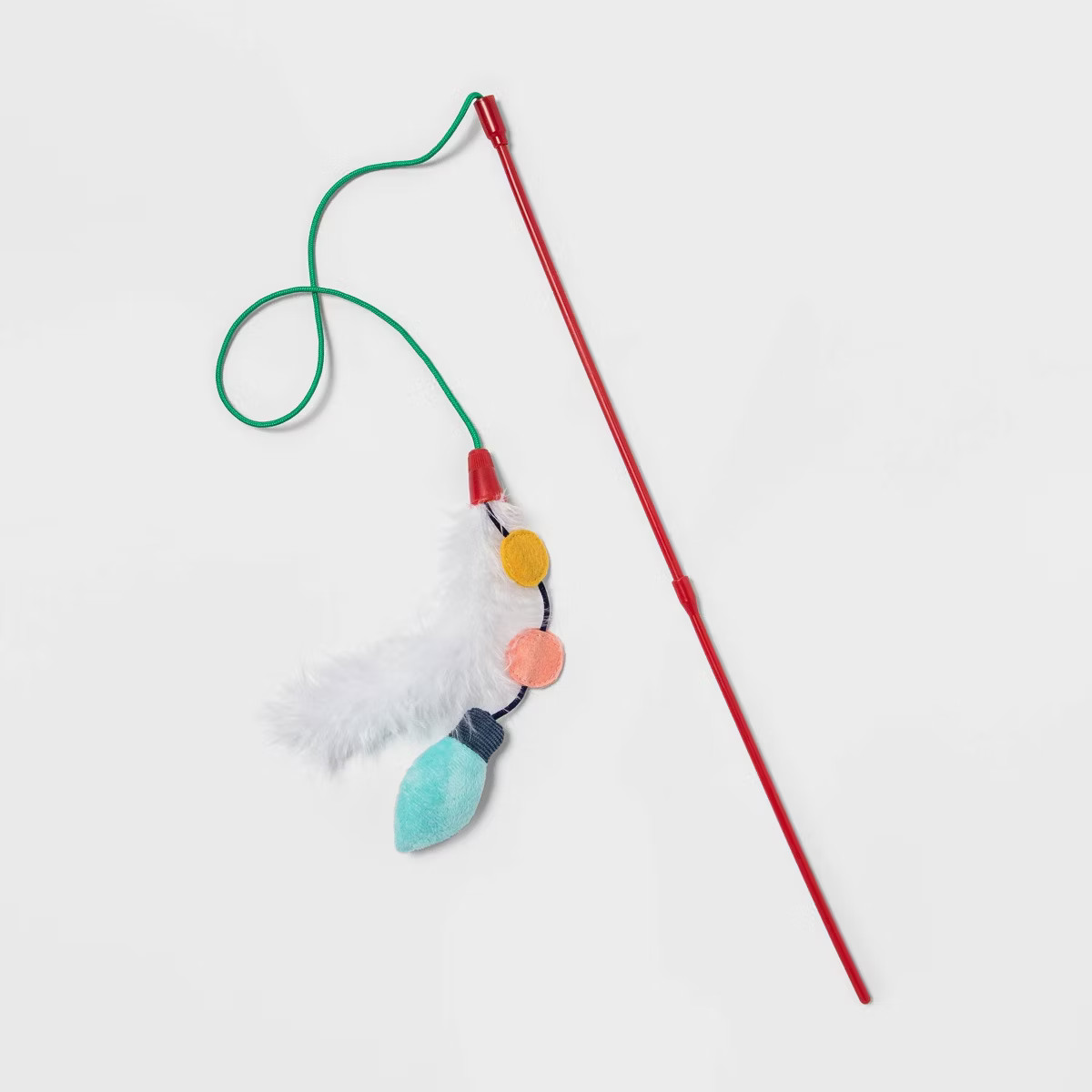 Gingerbread Playhouse Ornament Wand Cat Toy - Wondershop™ | Target