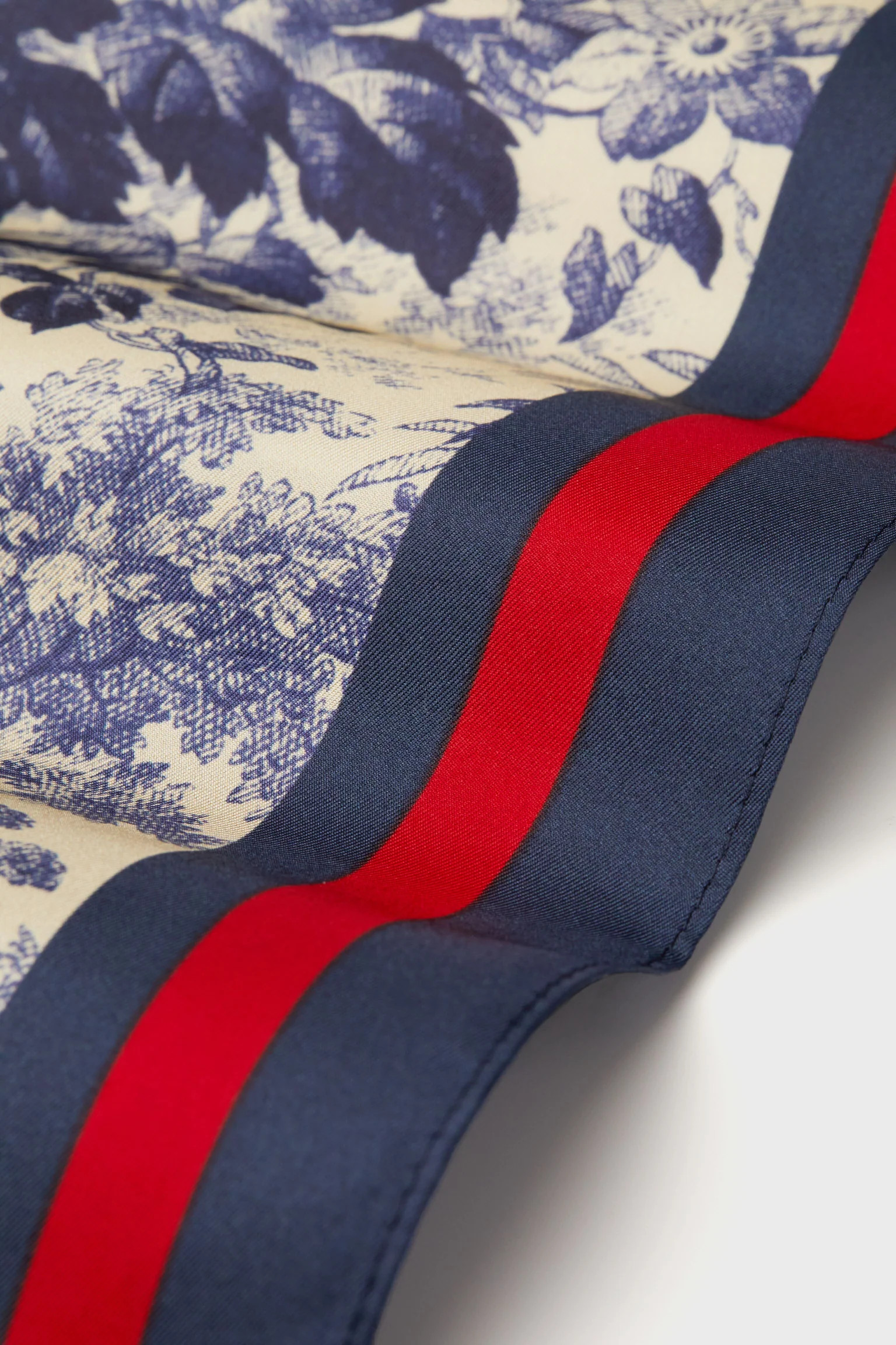 Stonewash Cypress Toile Large Scarf | Tuckernuck (US)