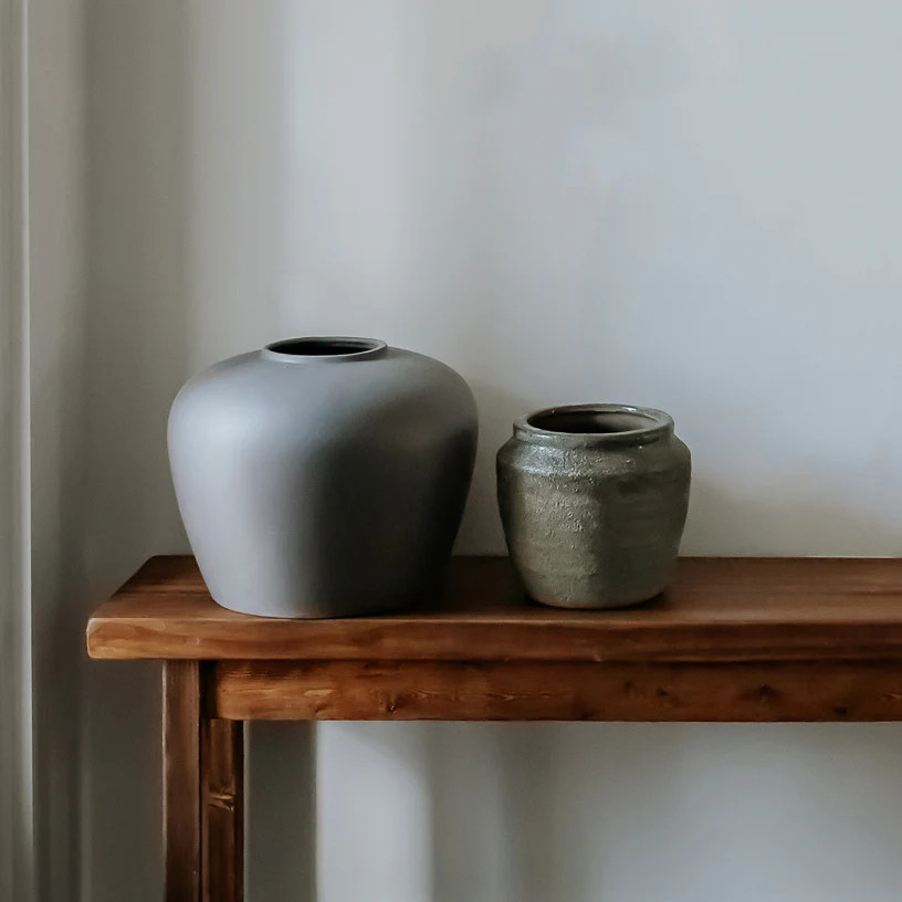 Afloral Large Vase in Matte Bailey Cream - 10.75" | Afloral