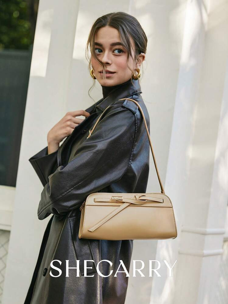 SHECARRY Women's Fashion Versatile Simple Casual Shoulder Bag | SHEIN