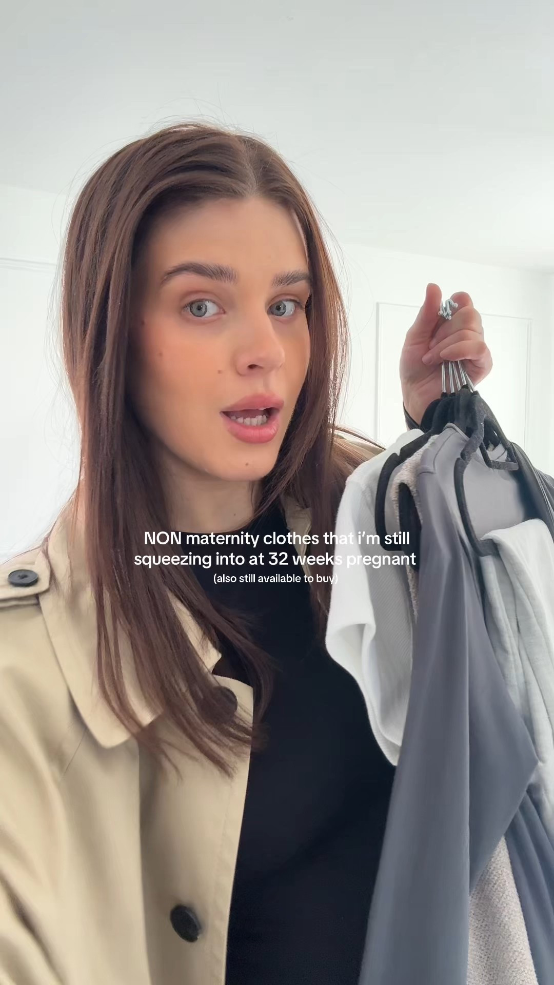 NON maternity clothes for pregnant women 🤍 still fitting at 32 weeks!! 

#LTKspring #LTKmaternity