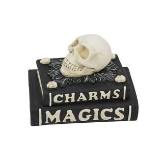 8" Skull Spell Book Stack Tabletop Accent by Ashland® | Michaels Stores