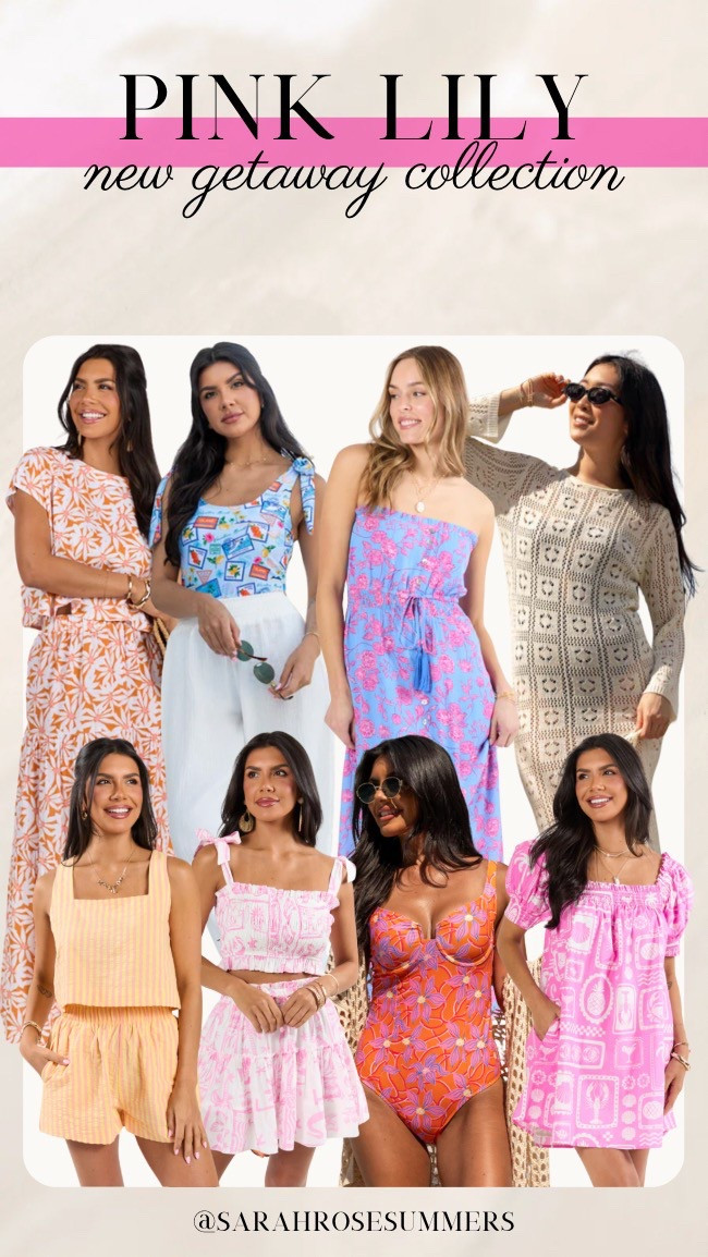Pink Lily getaway collection. New beach vacation outfits. Women’s swimsuits and coverups. 

#LTKStyleTip #LTKSwim